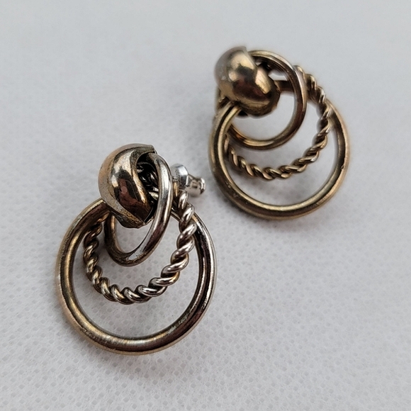 Vintage Triple Layer Hoop Doorknocker - Picture 5 of 7